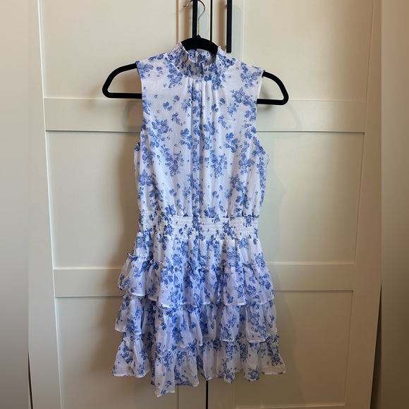Floral Ruffle Dress - Picture 1 of 5